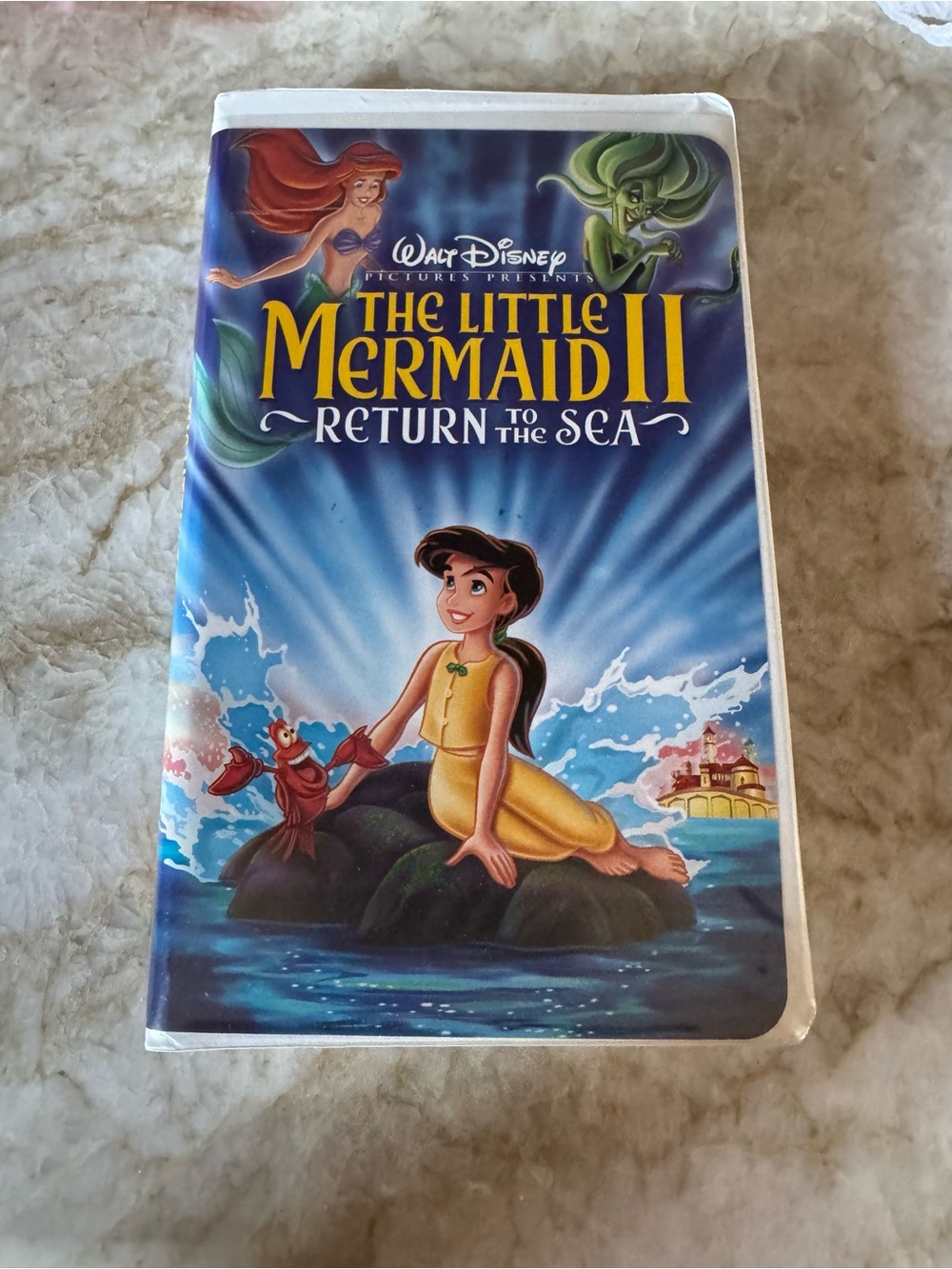 Walt Disney The Little Mermaid II: Return to the Sea - Blue VHS Case